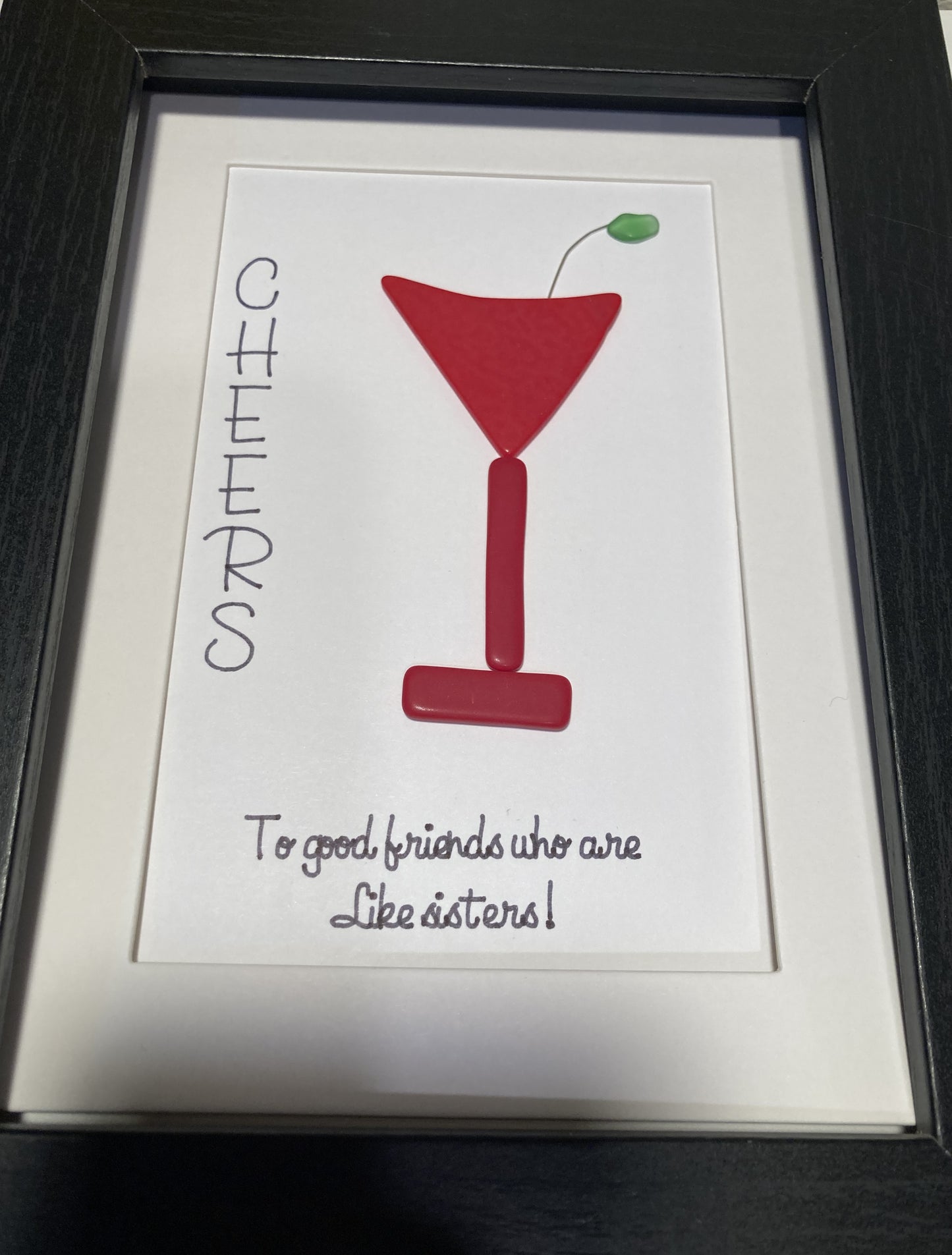 Cheers with friends